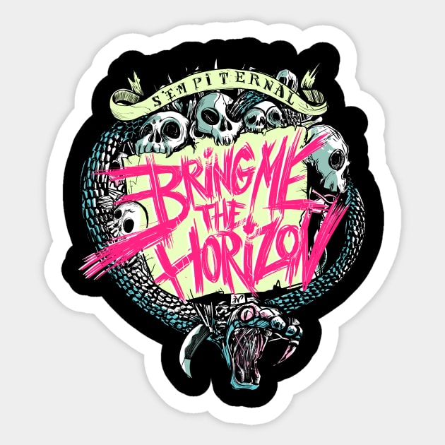 Bring me the horizon Sticker by francoviglino